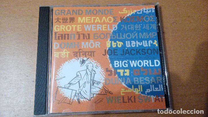 CDs de m&uacute;sica: JOE JACKSON BIG WORLD CD - Foto 1