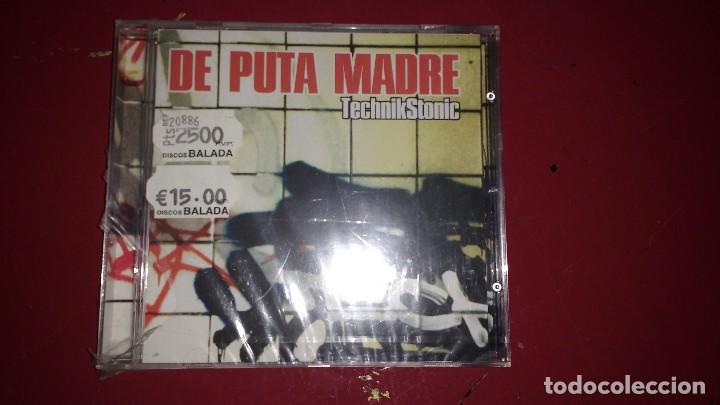 CDs de m&uacute;sica: cd nuevo precintado De puta madre Technikstonic Technik Stonic 12 temas REF ALTER ESP - Foto 1
