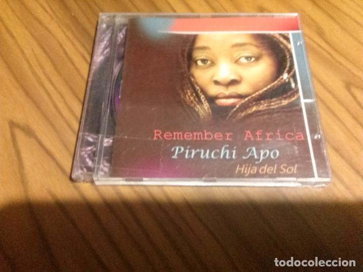 CD de M&uacute;sica: REBEMBER AFRICA. P&Iacute;RUCHI APO. HIJA DEL SOL. CD CON 11 TEMAS. BUEN ESTADO.
