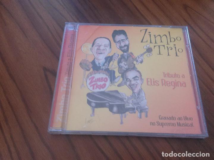 CD de M&uacute;sica: ZIMBA TRIO. TRIBUTO A ELIS REGINA. CD CON 9 TEMAS. BUEN ESTADO. RARO