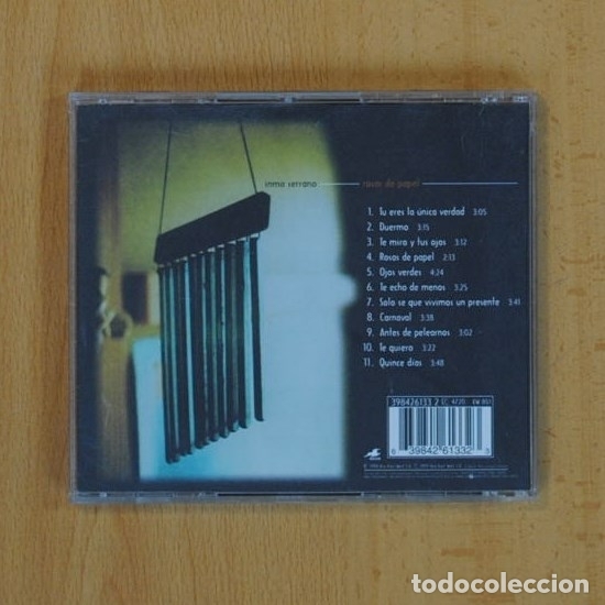 CDs de m&uacute;sica: INMA SERRANO - ROSAS DE PAPEL - CD - Foto 2