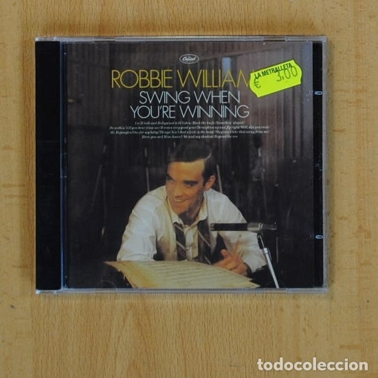 CDs de m&uacute;sica: ROBBIE WILLIAMS - SWING WHEN YOURE WINNING - CD - Foto 1