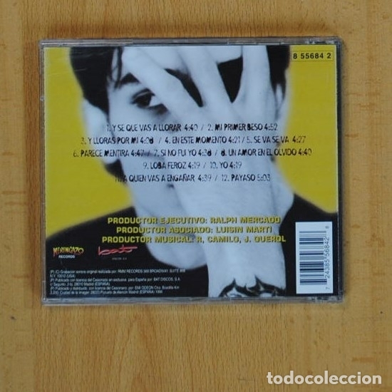 CDs de m&uacute;sica: MANNY MANUEL - AUTENTICO - CD - Foto 2