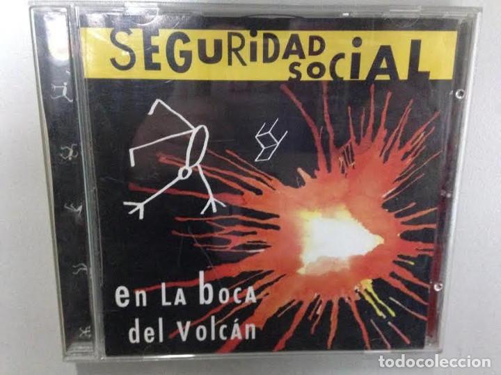 CDs de m&uacute;sica: CD SEGURIDAD SOCIAL - EN LA BOCA DEL VOLCAN - Foto 1