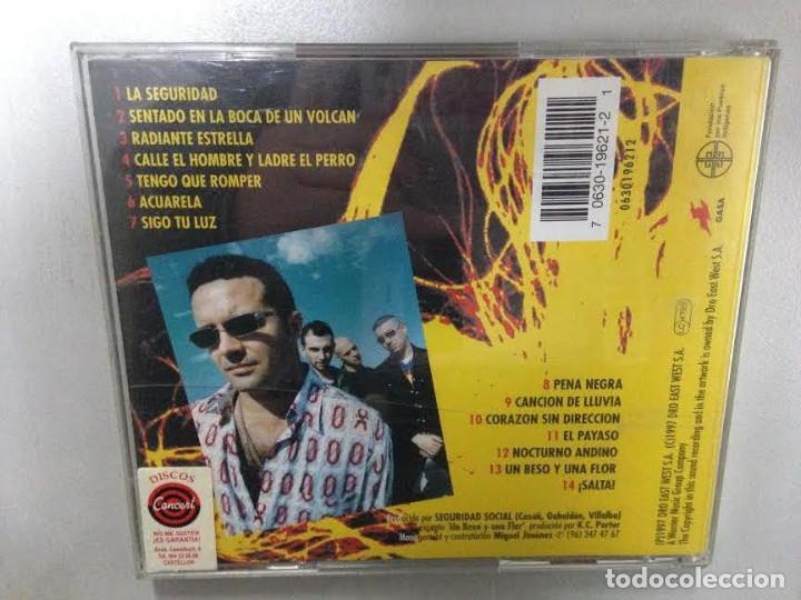 CDs de m&uacute;sica: CD SEGURIDAD SOCIAL - EN LA BOCA DEL VOLCAN - Foto 2