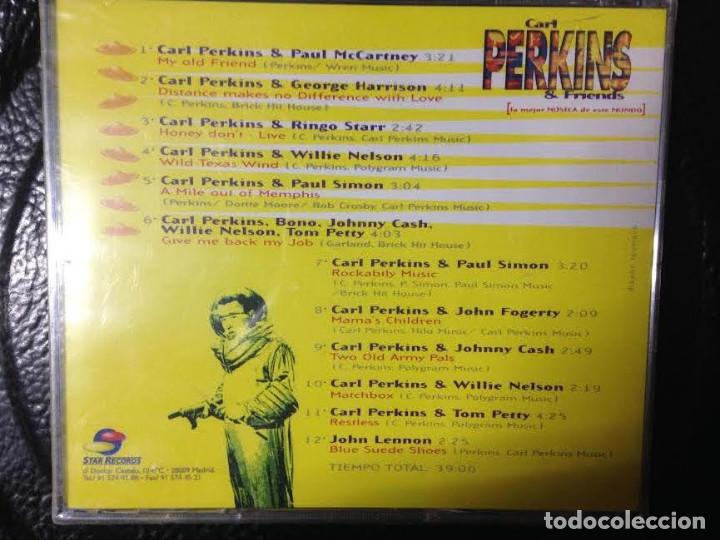 CDs de m&uacute;sica: CD CARL PERKINS & FRIENDS - NUEVO - Foto 2