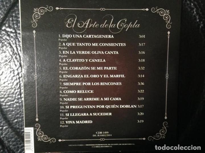 CDs de m&uacute;sica: EL ARTE DE LA COPLA - ANTONIO CHACON - Foto 2