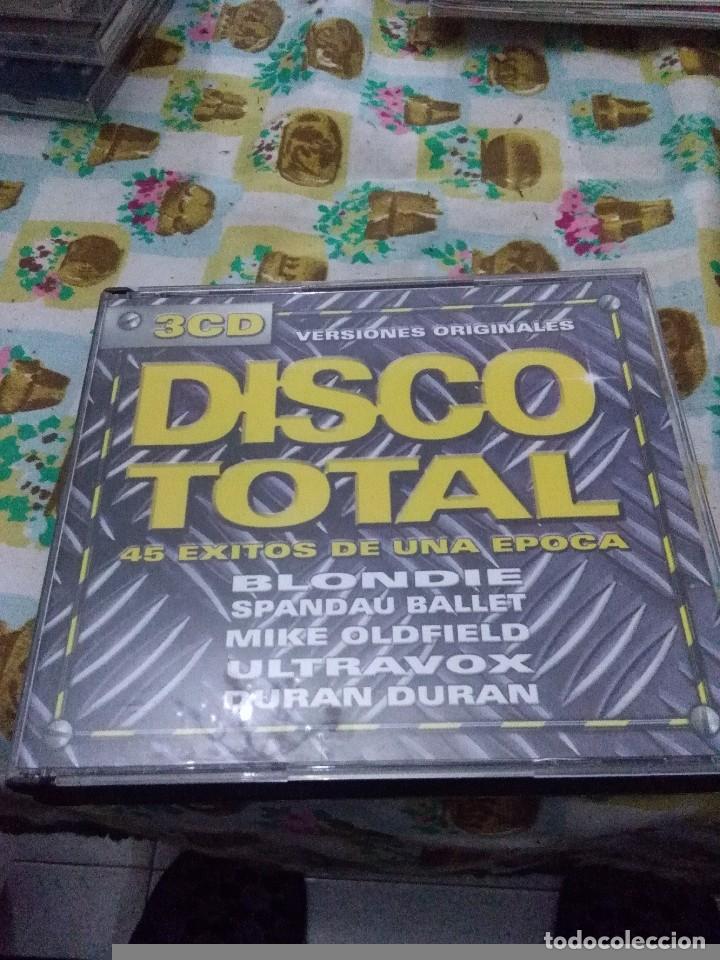 CDs de m&uacute;sica: DISCO TOTAL. 45 &Eacute;XITOS DE UNA &Eacute;POCA 3CD. MB2CD - Foto 1