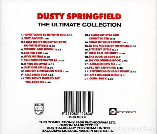 CDs de m&uacute;sica: Dusty Springfield - The Ultimate Collection - Foto 2