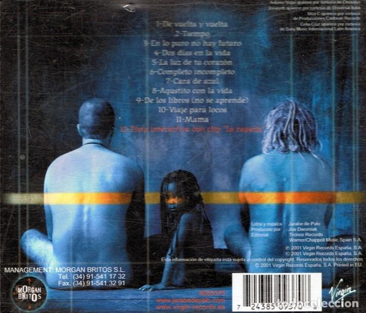 CDs de m&uacute;sica: CD JARABE DE PALO &uml;DE VUELTA Y VUELTA&uml; - Foto 2