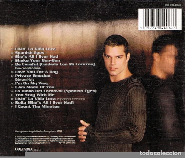 CDs de m&uacute;sica: CD RICKY MARTIN - Foto 2