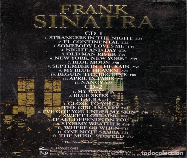 CDs de m&uacute;sica: FRANK SINATRA  &uml;24 &Eacute;XITOS DE ORO&uml; - Foto 2