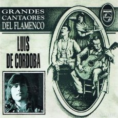 CDs de Música: CD LUIS DE CORDOBA GRANDES CANTAORES DEL FLAMENCO. Lote 68968965