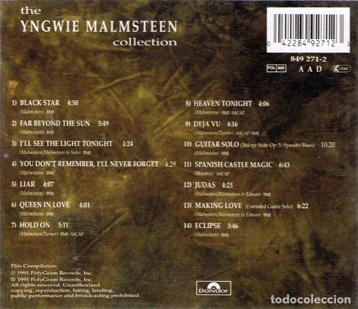 CDs de m&uacute;sica: CD THE YNGWIE MALMSTEEN COLLECTION - Foto 2