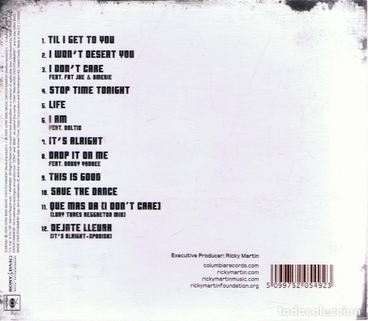 CDs de m&uacute;sica: CD RICKY MARTIN &uml;LIFE&uml; - Foto 2