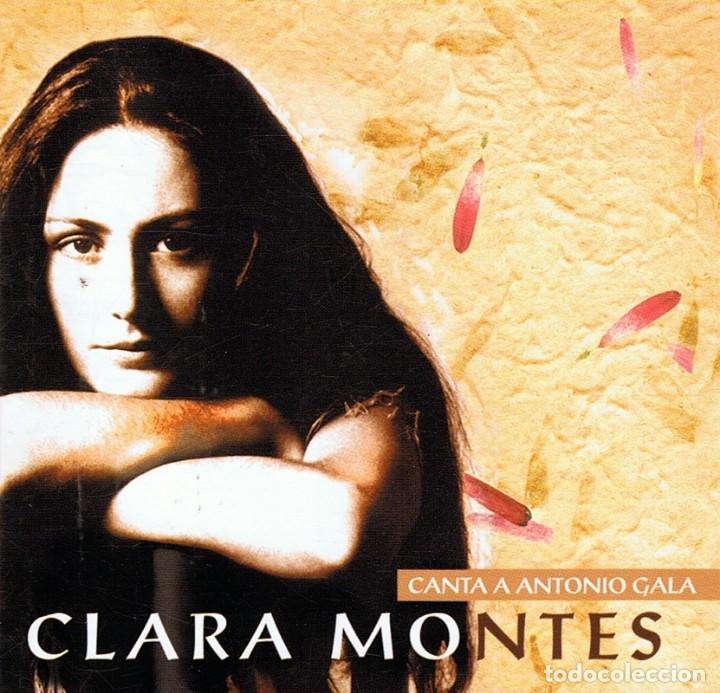 CDs de m&uacute;sica: CD CLARA MONTES CANTA A ANTONIO GALA - Foto 1