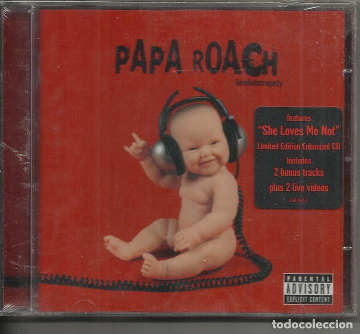 CDs de m&uacute;sica: PAPA ROACH CD LOVEHATETRAGEDY -  2002.PRECINTADO - Foto 1