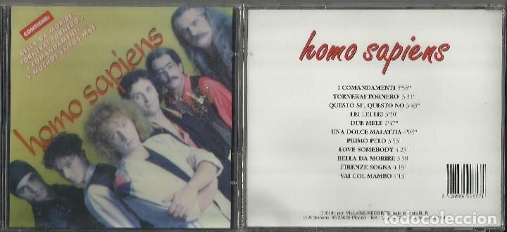 CDs de m&uacute;sica: HOMO SAPIENS CD EXITOS.ROCK ITALIA.PRECINTADO - Foto 1