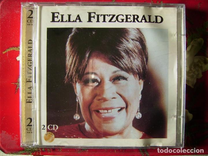 CDs de m&uacute;sica: ELLA FITZGERALD...EXITOS...DOBLE CD...PEDIDO MINIMO 5&euro; - Foto 1