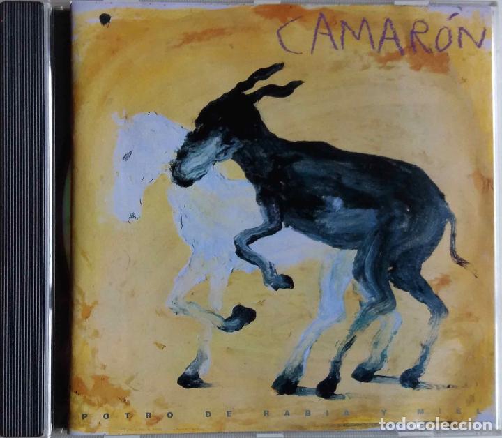 CDs de m&uacute;sica: CAMAR&Oacute;N DE LA ISLA, POTRO DE RABIA Y MIEL. CD - Foto 1