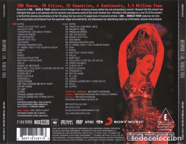 CDs de m&uacute;sica: Beyonce - I Am  World Tour - CD + DVD - Foto 2