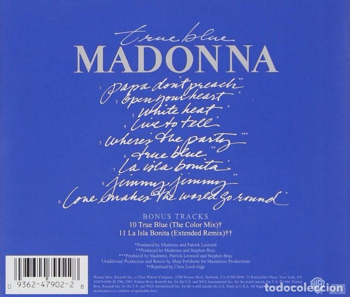 CDs de m&uacute;sica: Madonna - True Blue - CD - Foto 2