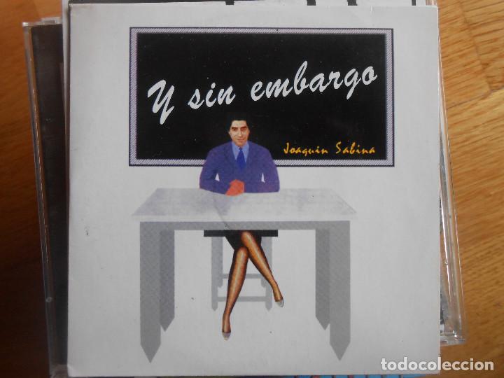 CDs de m&uacute;sica: JOAQUIN SABINA - Y SIN EMBARGO. CD SINGLE - Foto 1