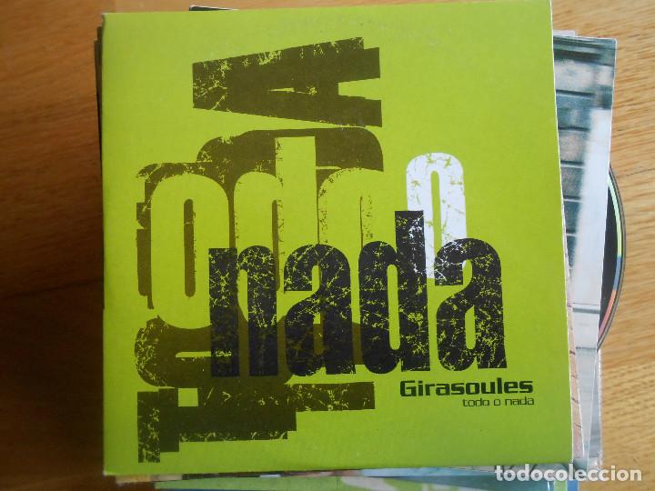 CDs de m&uacute;sica: GIRASOULES - TODO O NADA. CD SINGLE - Foto 1