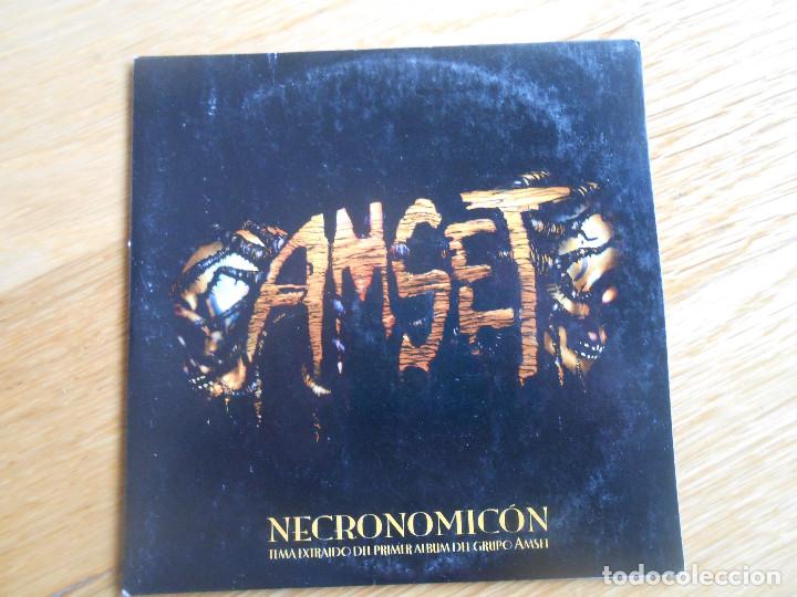 CDs de m&uacute;sica: AMSET - NECRONOMICON. CD SINGLE - Foto 1