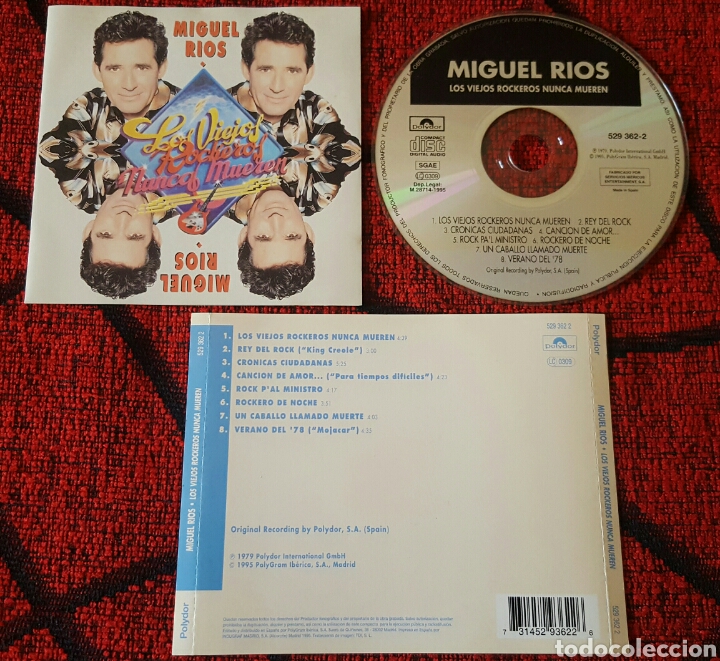 miguel rios los viejos rockeros nunca mueren cd - Buy Cd's of Rock ...