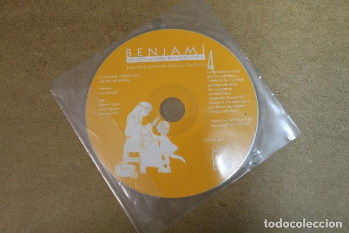 CDs de m&uacute;sica: CD BENJAMI CAN&Ccedil;ONS CONTES PASSATGES BIBLICS - Foto 1