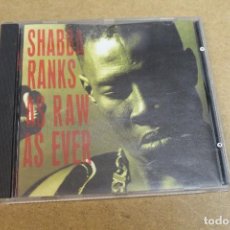CDs de Música: CD SHABBA RANKS AS RAW AS EVER. Lote 69795733