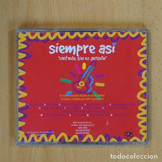 CDs de m&uacute;sica: SIEMPRE ASI - CANTANDO QUE ES GERUNDIO - CD - Foto 2
