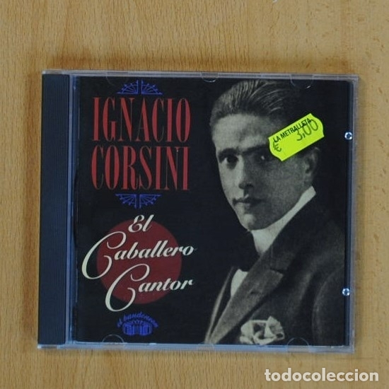 CDs de m&uacute;sica: IGNACIO CORSINI - EL CABALLERO CANTOR - CD - Foto 1