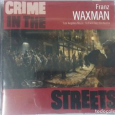 CDs de Música: CRIME IN THE STREETS - FRANK WAXMAN - PRECINTADO - CD OST / BSO / BANDA SONORA / SOUNDTRACK. Lote 69848877