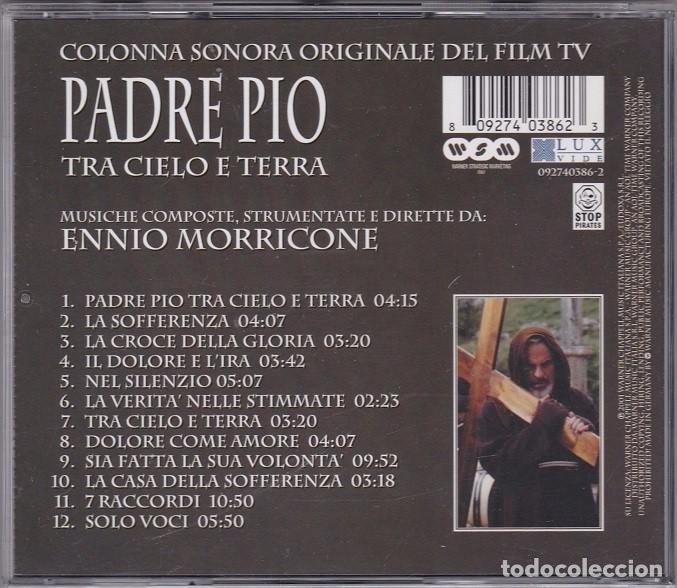 CDs de m&uacute;sica: Ennio Morricone - Padre Pio Tra Cielo E Terra - Foto 2