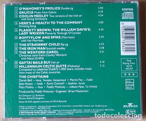 CDs de m&uacute;sica: THE CHIEFTAINS - A CHIEFTAINS CELEBRATION (CD 1989) - Foto 3