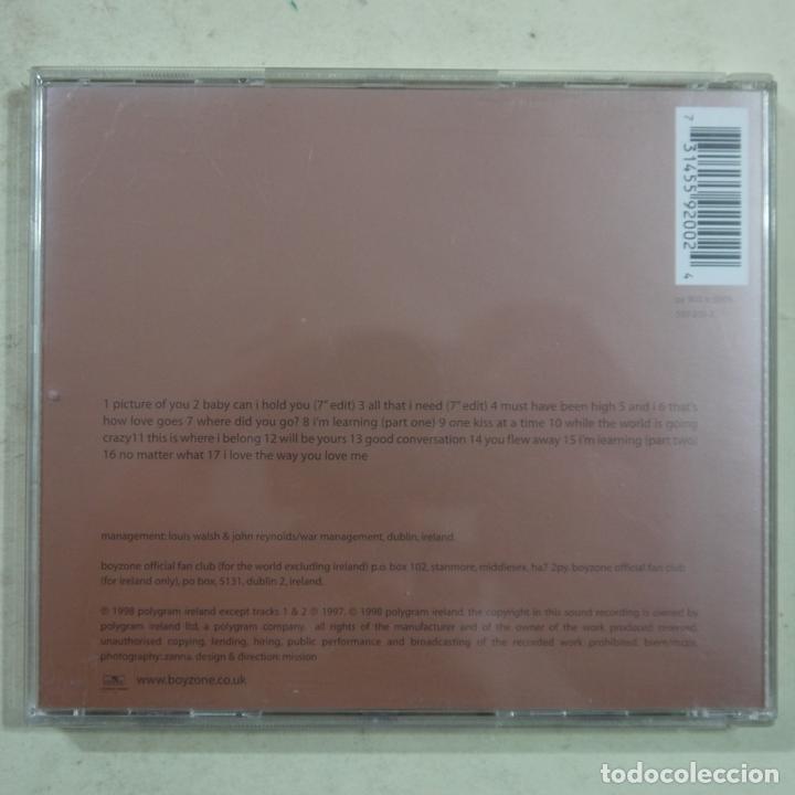 CDs de m&uacute;sica: BOYZONE - WHERE WE BELONG - CD 1998 - Foto 2