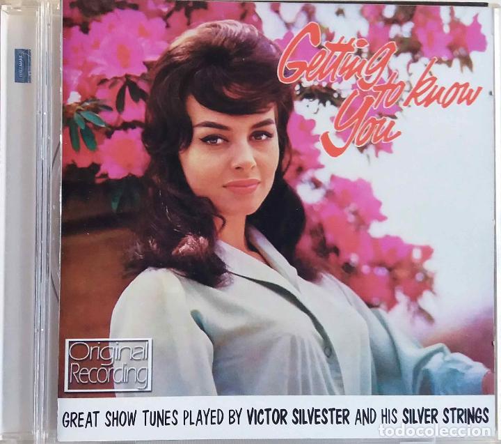 CDs de m&uacute;sica: VICTOR SILVESTER. GETTING TO KNOW YOU. CD - Foto 1