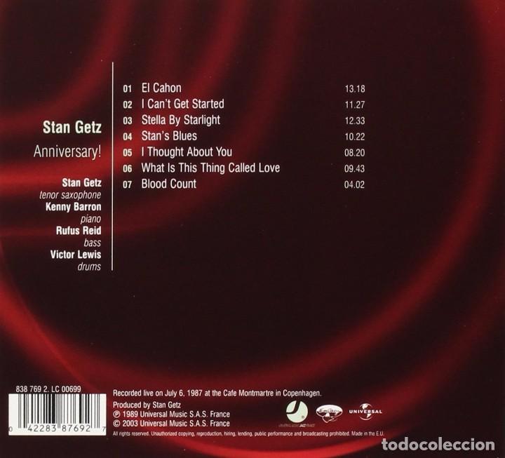 CDs de m&uacute;sica: Stan Getz - Anniversary - CD Digipack - Foto 2
