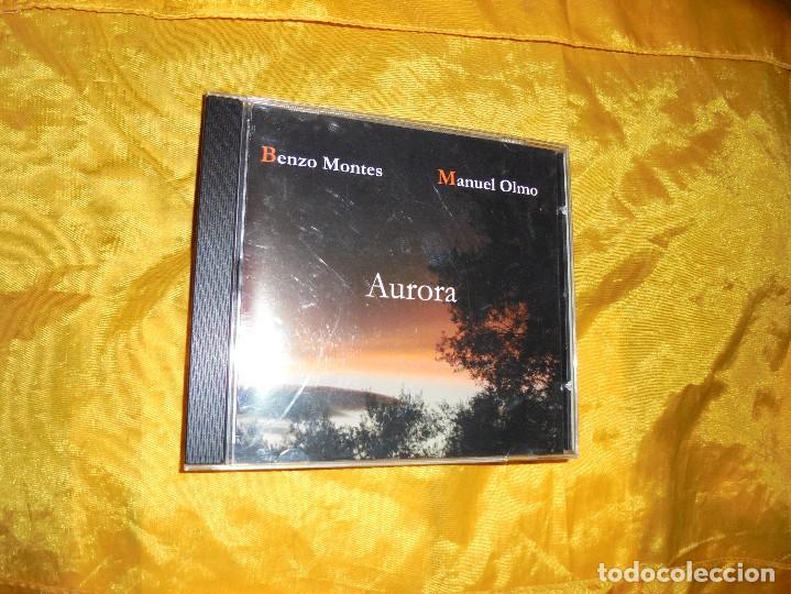 CDs de m&uacute;sica: BENZO MONTES Y MANUEL OLMO. AURORA. CD. MALAGA 2009. IMPECABLE - Foto 1