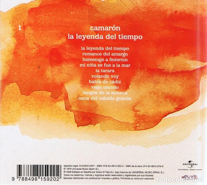 CDs de m&uacute;sica: CAMARON LA LEYENDA DEL TIEMPO - Foto 2
