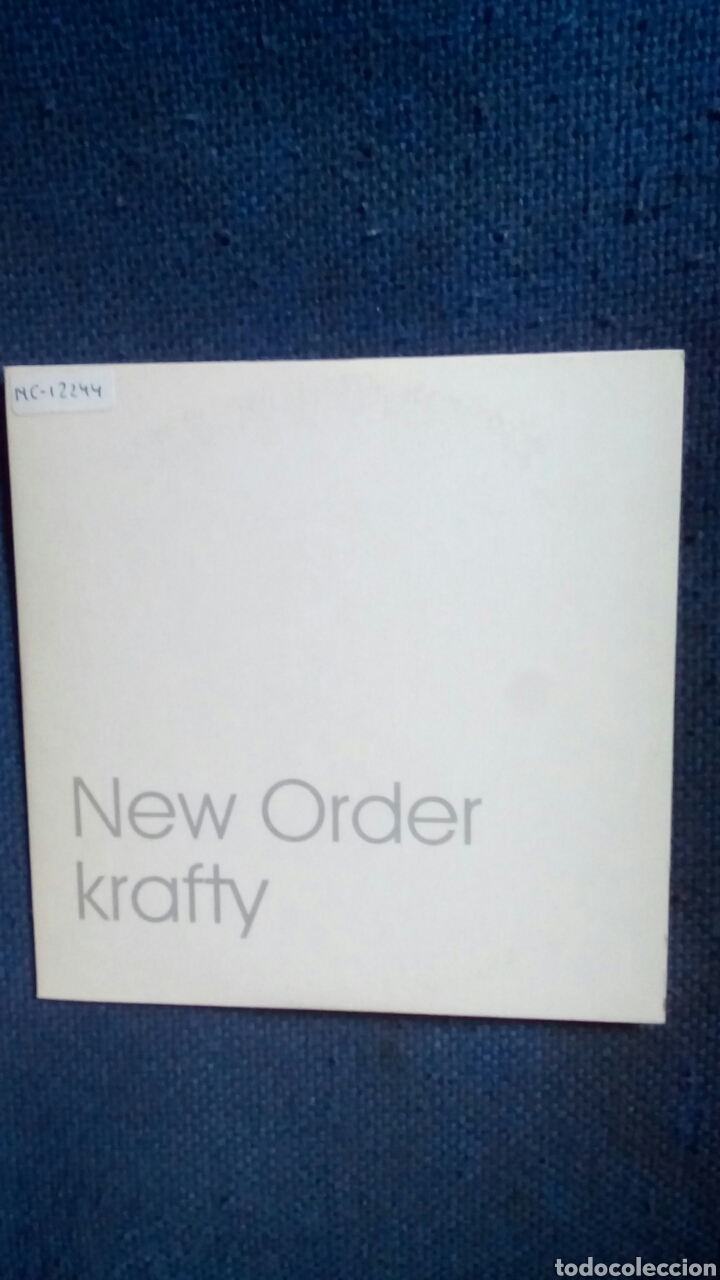 CDs de m&uacute;sica: New Order cd single promo Krafty - Foto 1