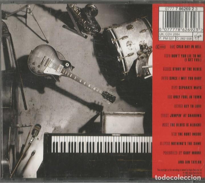 CDs de m&uacute;sica: GARY MOORE.  AFTER HOURS. VIRGIN 1992 - Foto 2