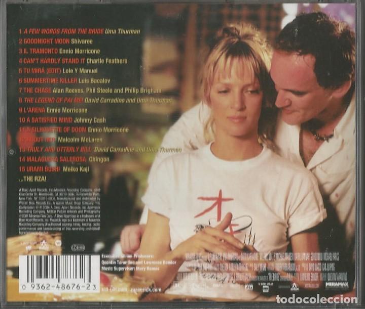 CDs de m&uacute;sica: KILL BILL VOL.2 - BANDA SONORA ORIGINAL. 2004 - Foto 2
