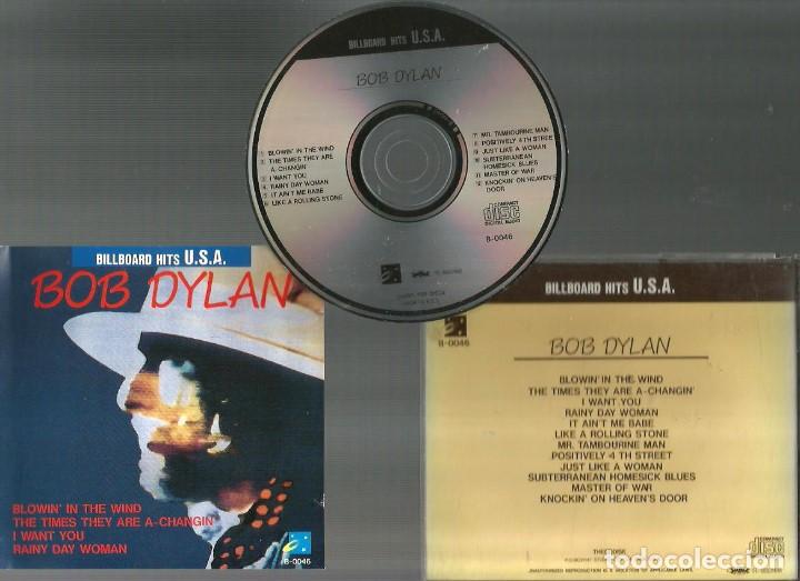 CDs de m&uacute;sica: CD BOB DYLAN : BILLBOARD HITS USA - Foto 1