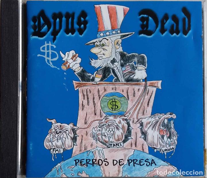 CDs de m&uacute;sica: OPUS DEAD. PERROS DE PRESA. CD - Foto 1