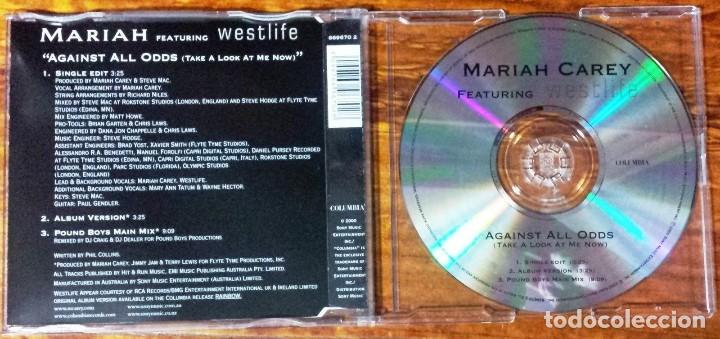 CDs de m&uacute;sica: MARIAH CAREY: WESTLIFE, 3 VERSIONES - Foto 2