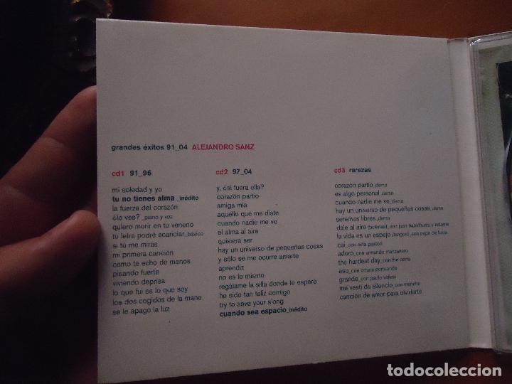 CDs de m&uacute;sica: triple cd 3 cds alejandro sanz - Foto 9