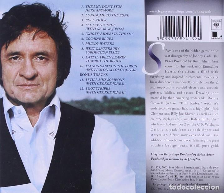 CDs de m&uacute;sica: Johnny Cash - Silver - CD editado en 2002 - Foto 2